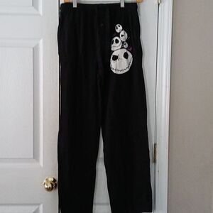 The Nightmare before Christmas pajama pants lounge pants elastic waist   Sz S